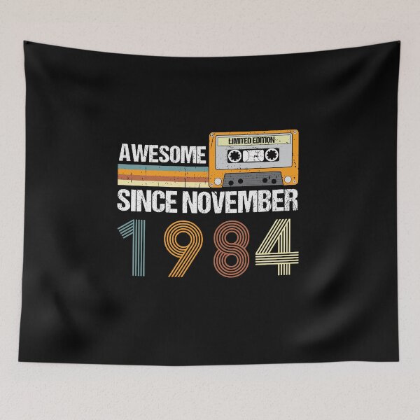 Item preview, Awesome Since November 1984 | 38th Birthday Gifts | 38 Years Old Gifts designed and sold by AMINE  ★★★★★.