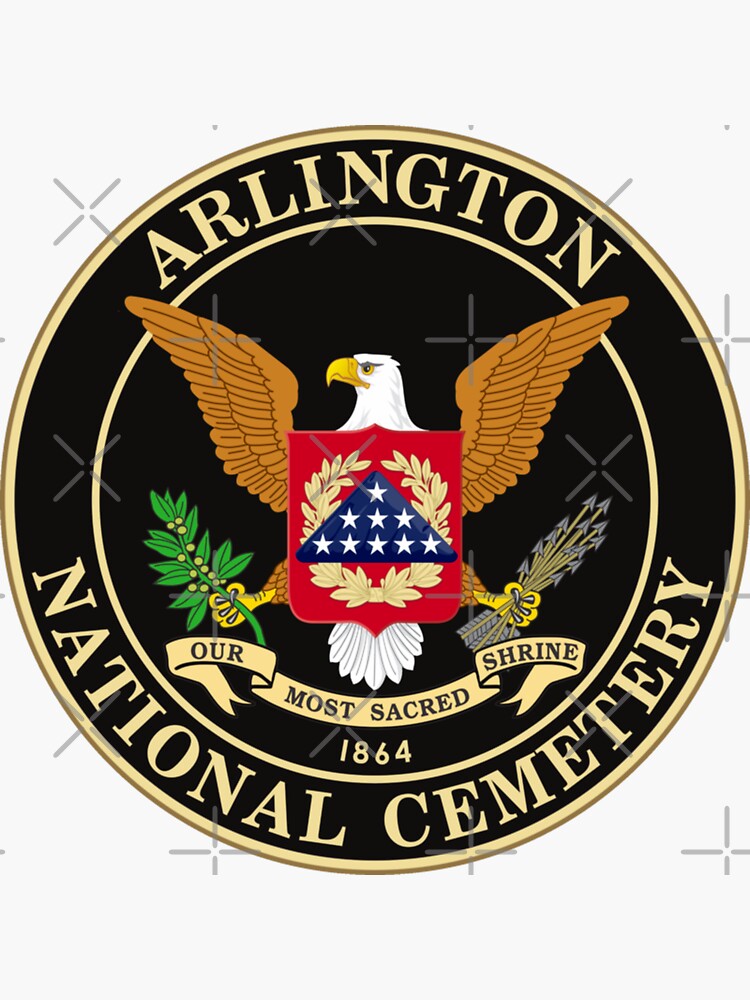 "Arlington National Cemetery" Sticker for Sale by Joannewells1964