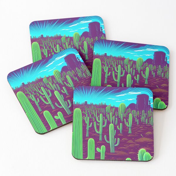 Item preview, Arizona Cactus Sunset designed and sold by alien-punk.