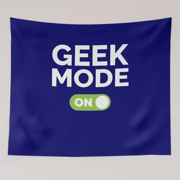 Item preview, Geek Mode On designed and sold by freshLayer.
