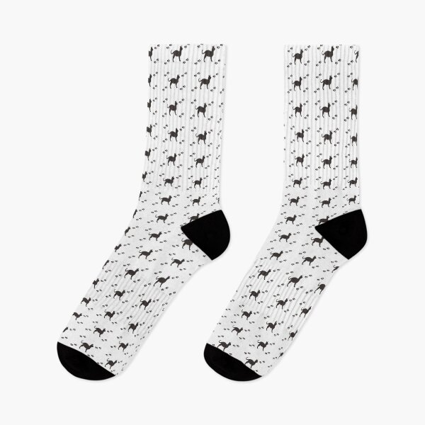 Item preview, Lucky Black Cat and Paw Marks designed and sold by Karen Thomson.