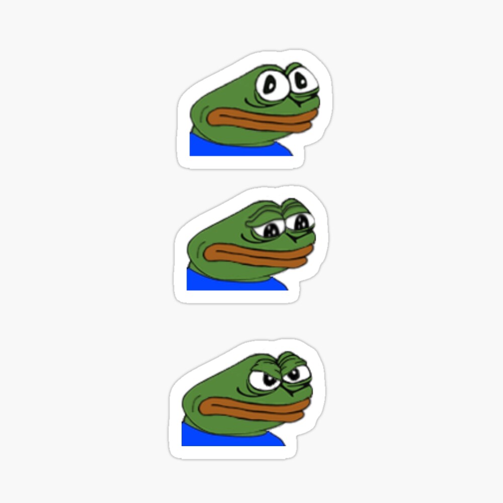 Weirdge Sadge Madge Pepe Pack Magnet