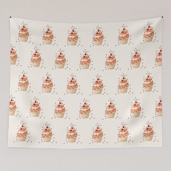 Item preview, festive cupcake designed and sold by AlinNova.