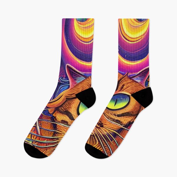 Item preview, Psychedelic Cat designed and sold by TheDreamEffect.