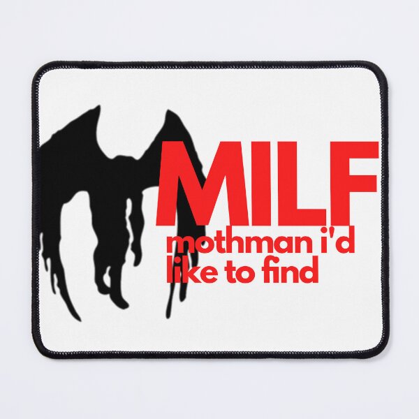 Item preview, Funny MILF Mothman Sticker designed and sold by Ssimo30.