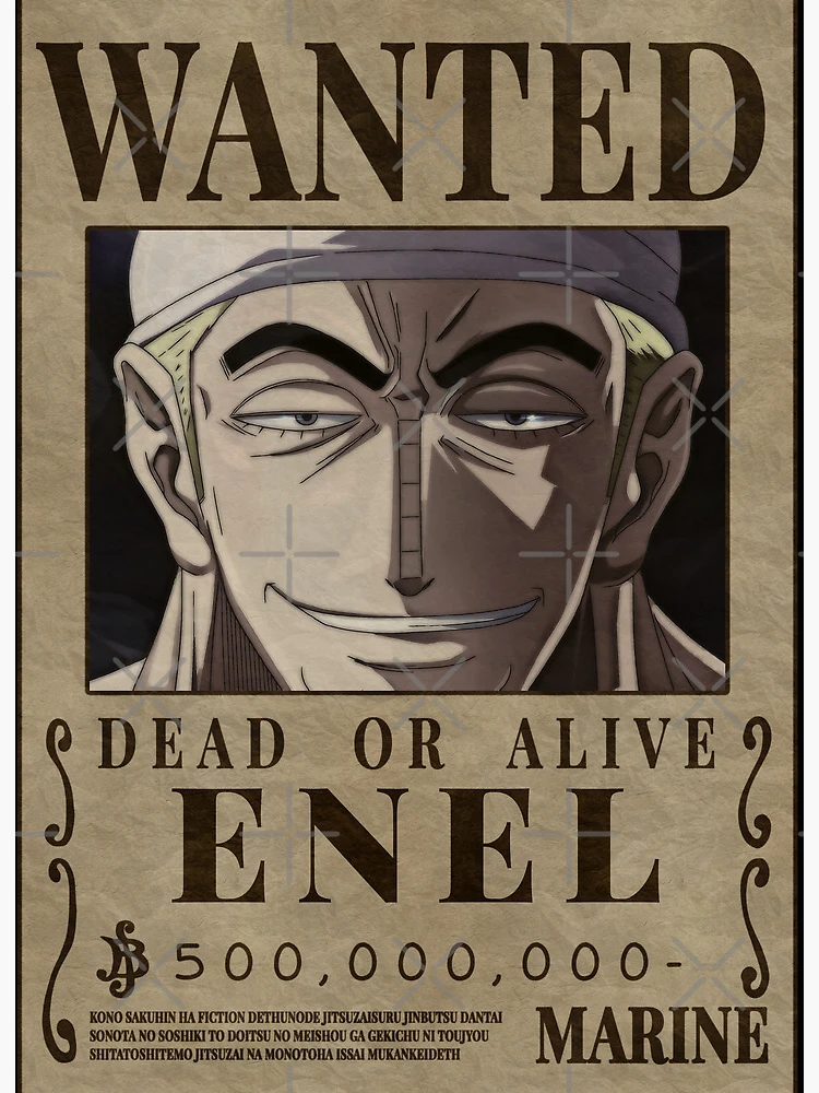 God Enel (Destruction) Poster by PiratekingKP