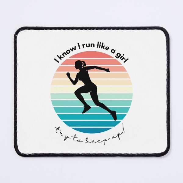 Item preview, I know I run like a girl designed and sold by S-and-W-4ever.