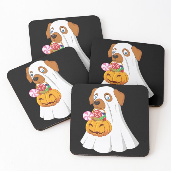 Item preview, Dog Wearing A Ghost Halloween Costume Graphic Design designed and sold by zoripet Store.