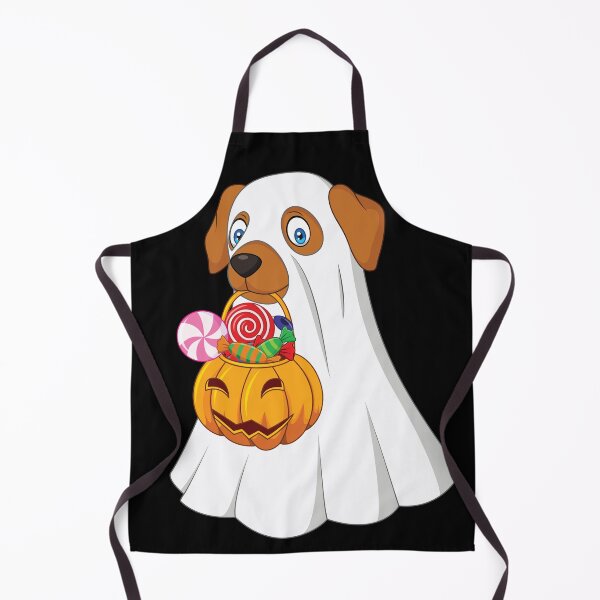Item preview, Dog Wearing A Ghost Halloween Costume Graphic Design designed and sold by zoripet Store.