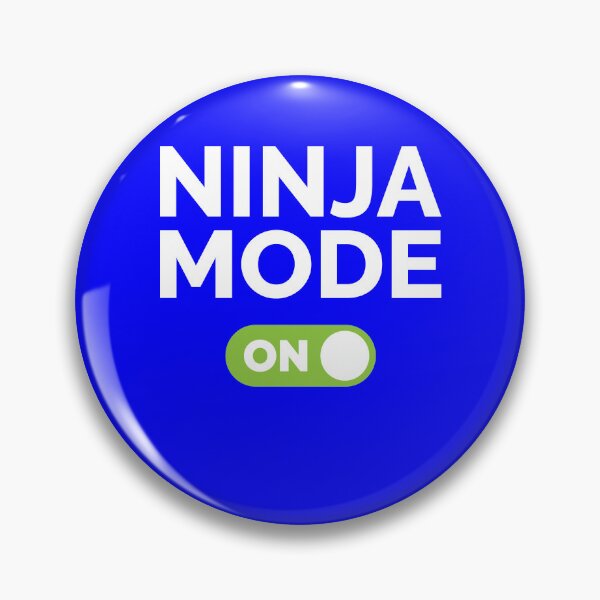 Item preview, Ninja Mode On designed and sold by freshLayer.