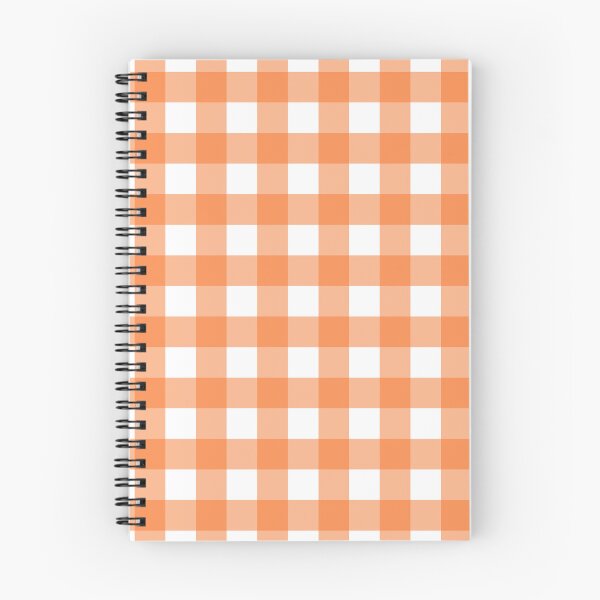 Artikelvorschau, Gingham-Orange-Design entworfen und verkauft von RetroRobbo.