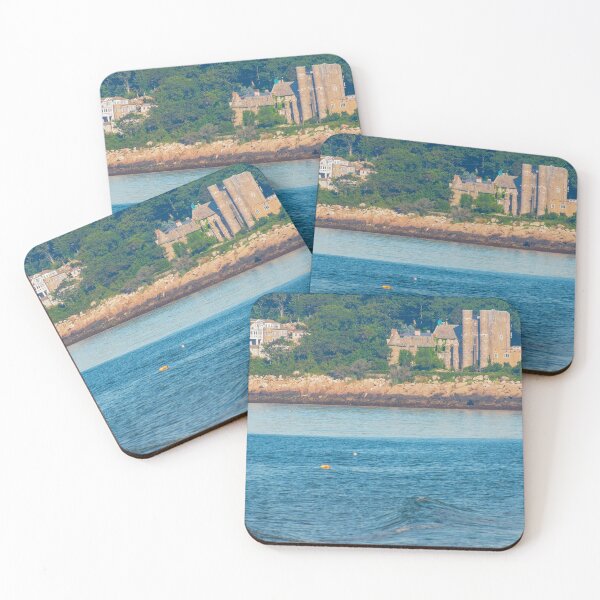 Item preview, Hammond Castle from water view designed and sold by Ruth Curtis.