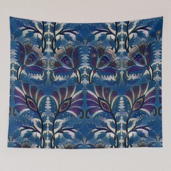 Item preview, Unique Abstract Psychedelic Floral Pattern designed and sold by HappyLifeCreate.
