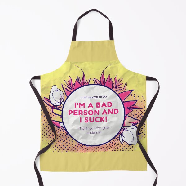 Item preview, I'm a bad person and I suck designed and sold by MorningGlory1.
