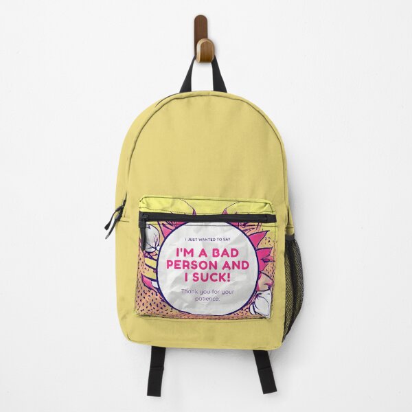 Item preview, I'm a bad person and I suck designed and sold by MorningGlory1.