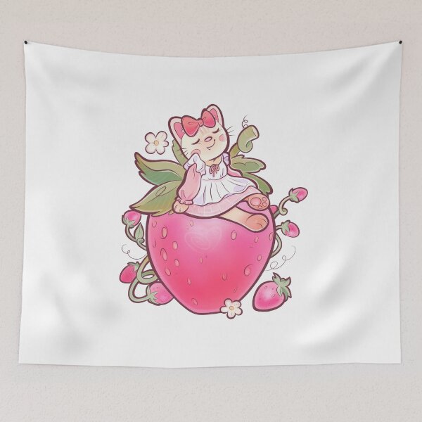 Item preview, STAY CUTE, STRAWBEE designed and sold by XanderDeSade.