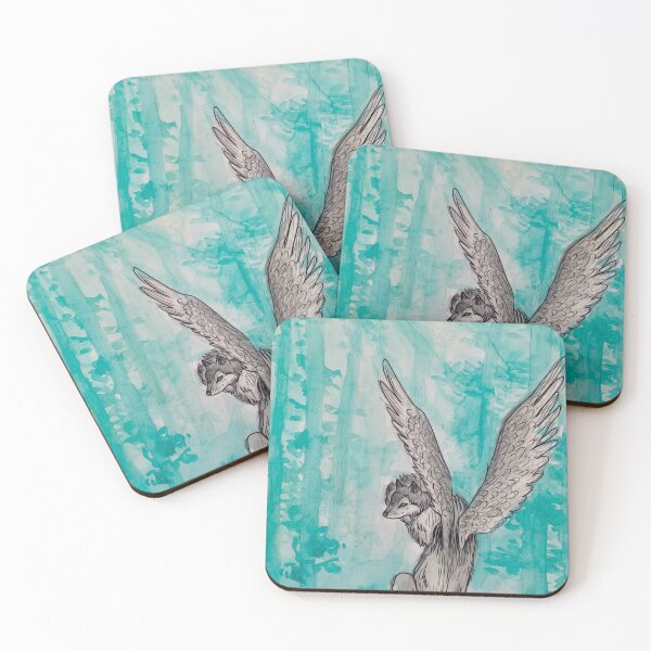 Item preview, Winged Wolf  designed and sold by theflyingwolf.