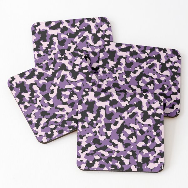 Item preview, Camouflage Royal Lilac Ballet Slipper designed and sold by SaraValor.
