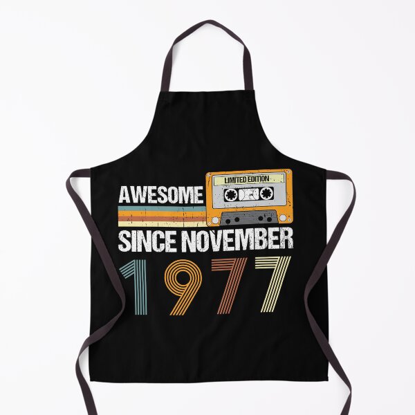 Item preview, Awesome Since November 1977 | 45th Birthday Gifts | 45 Years Old Gifts designed and sold by AMINE  ★★★★★.