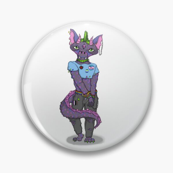 Item preview, Goth Punk Dragon Scalie  designed and sold by Cat-Clawz.