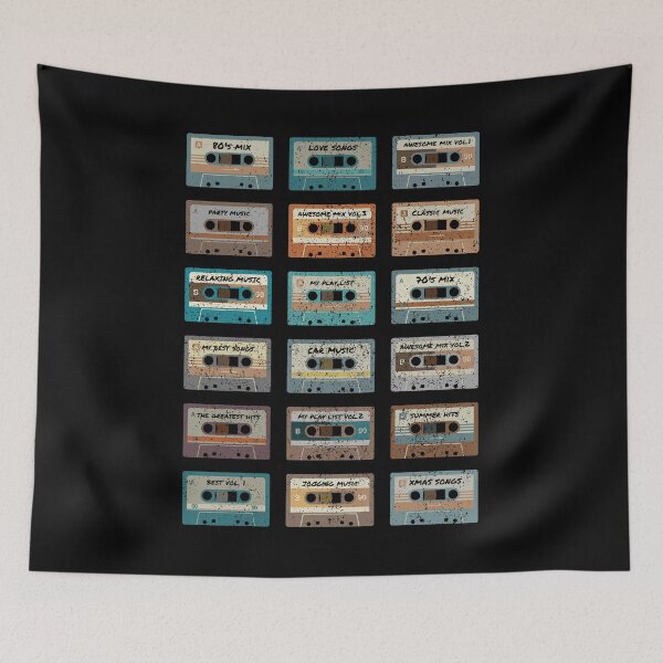 Item preview, VINTAGE RETRO LIMITED EDITION MIXTAPES designed and sold by Kipcio.