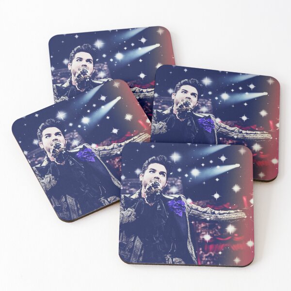 Artikelvorschau, Adam Lambert mit Sparkles entworfen und verkauft von itsechomusic.