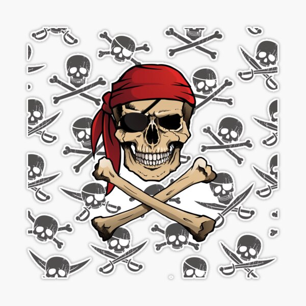 Pirate Flag Horror Skull Crossbones Cool Pirate Flag Halloween