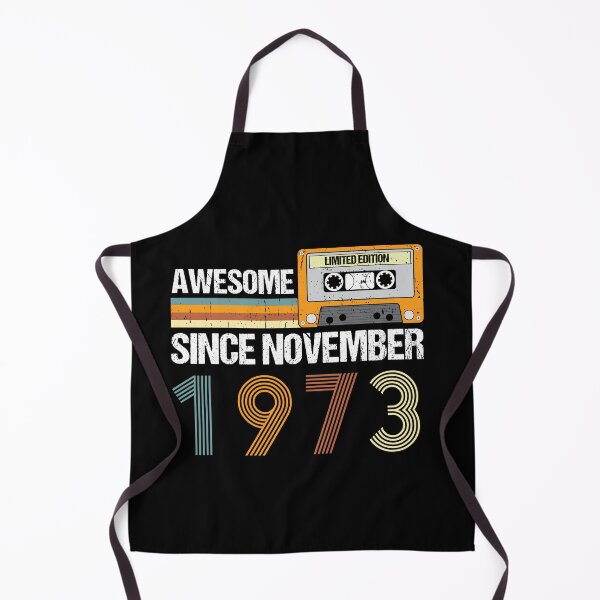 Item preview, Awesome Since November 1973 | 50th Birthday Gifts | 50 Years Old Gifts designed and sold by AMINE ★★★★★.
