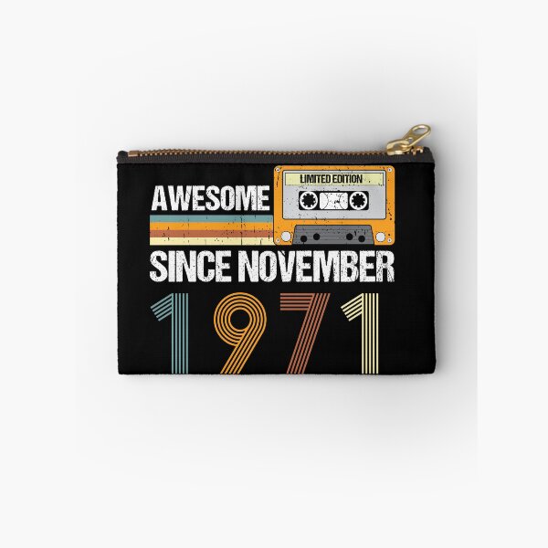 Item preview, Awesome Since November 1971 | 51th Birthday Gifts | 51 Years Old Gifts designed and sold by AMINE  ★★★★★.
