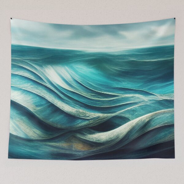 Item preview, Abstract Deep Blue Sea designed and sold by klephotography.