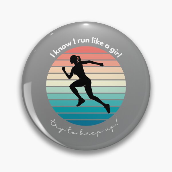 Item preview, I know I run like a girl designed and sold by S-and-W-4ever.