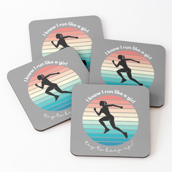 Item preview, I know I run like a girl designed and sold by S-and-W-4ever.