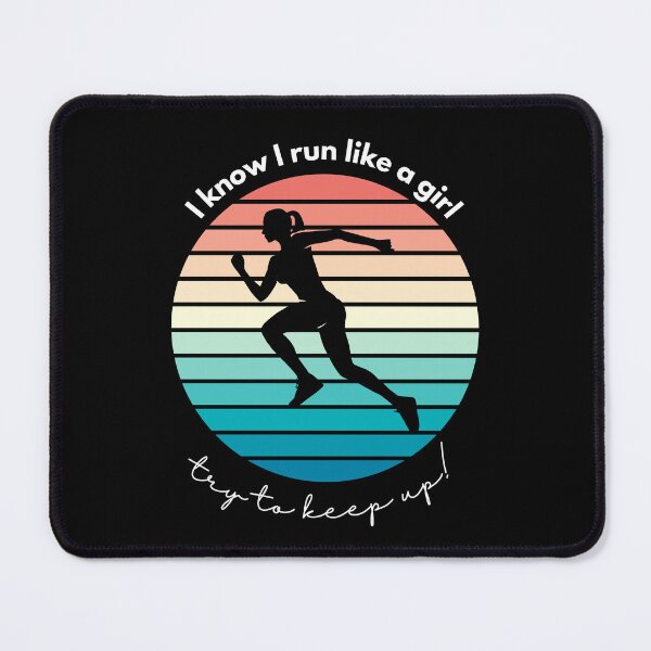 Item preview, I know I run like a girl designed and sold by S-and-W-4ever.