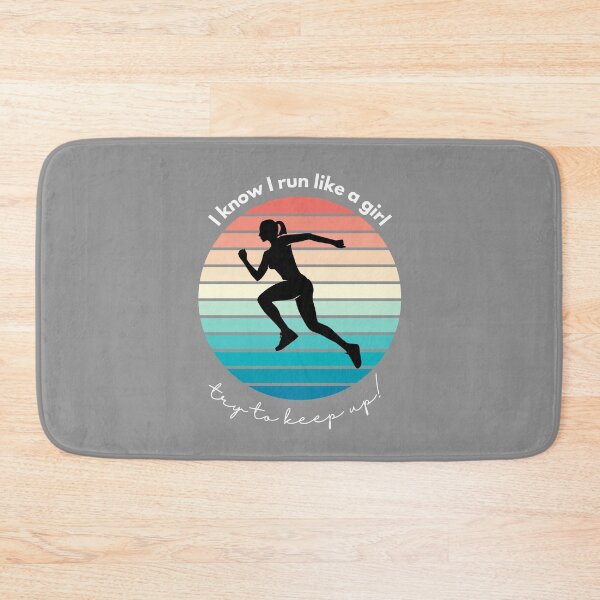 Item preview, I know I run like a girl designed and sold by S-and-W-4ever.