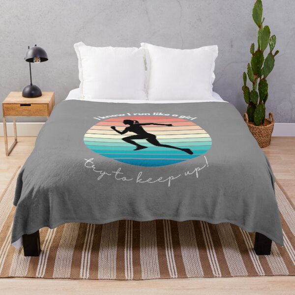 Item preview, I know I run like a girl designed and sold by S-and-W-4ever.