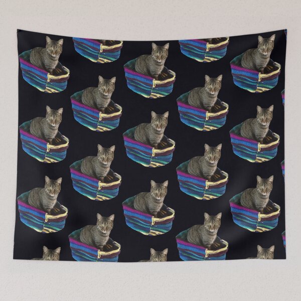 Item preview, Kitty in a Basket  designed and sold by Amanda1775.