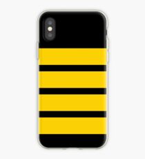 Pilot Captain Stripes iPhone Case