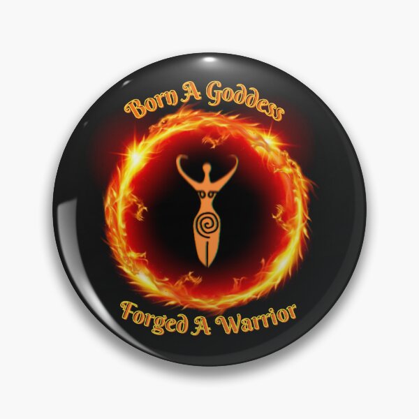 Item preview, Born A Goddess, Forges A Warrior designed and sold by Vanessa Hogle.