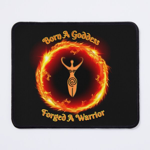 Item preview, Born A Goddess, Forges A Warrior designed and sold by Vanessa Hogle.
