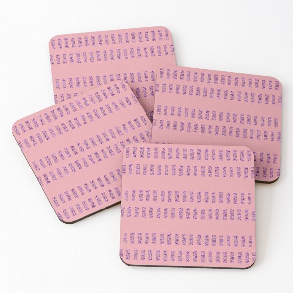 Item preview, Abstract Rectangles Pattern Geometric Boho Vibes on a Dusty Pink Background designed and sold by Beachy.