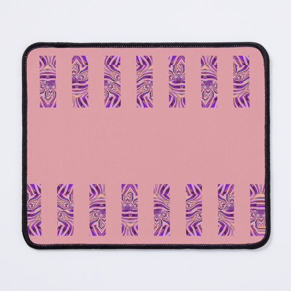 Item preview, Abstract Rectangles Pattern Geometric Boho Vibes on a Dusty Pink Background designed and sold by Beachy.