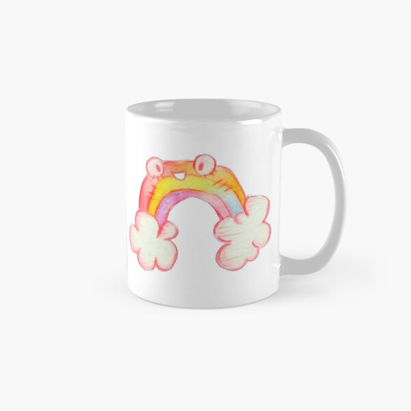 Item preview, Smiling colorful rainbow clouds sticker  designed and sold by Akali999.