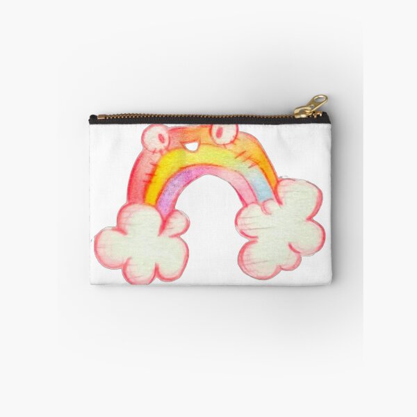 Item preview, Smiling colorful rainbow clouds sticker  designed and sold by Akali999.