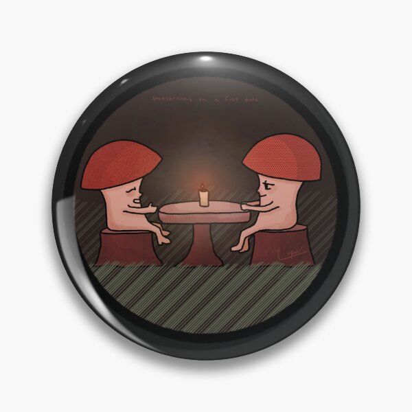 Item preview, mushrooms on a first date designed and sold by likopo.