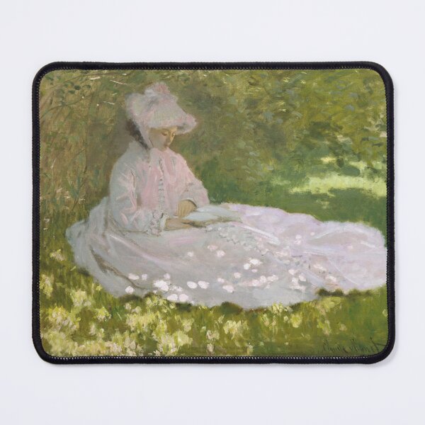 Item preview, The Reader or Springtime by Claude Monet designed and sold by embhstore.