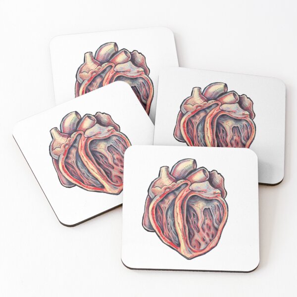 Item preview, anatomic heart designed and sold by slimebats.
