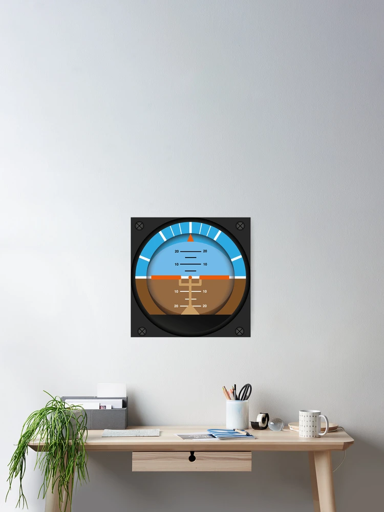 Thumbnail 2 of 3, Poster, Flight Instruments Collection #1 designed and sold by parakeet.