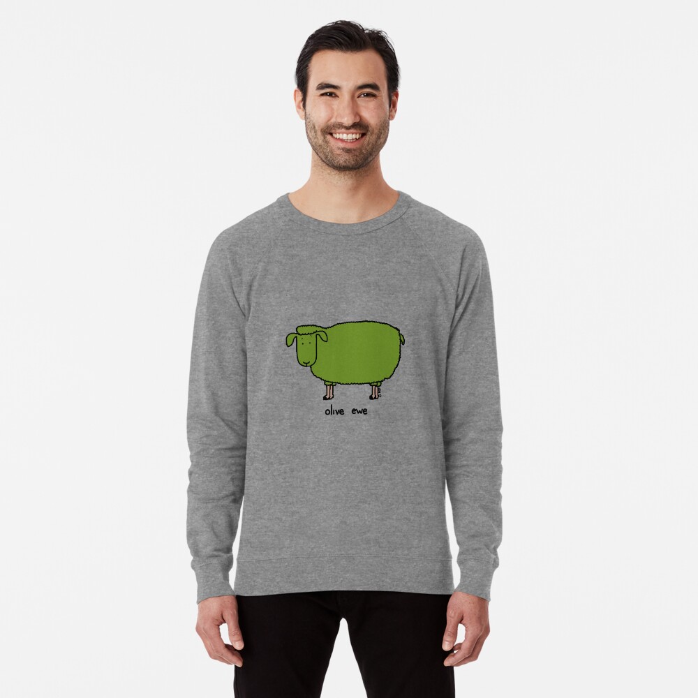 Item preview, Lightweight Sweatshirt designed and sold by paintbydumbers.