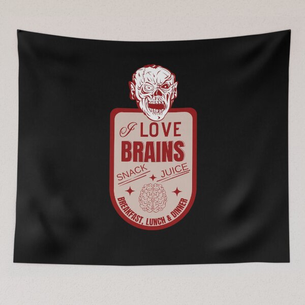 Item preview, Zombie Love Eat Brains - I love Brains designed and sold by Magic Touch  ⭐⭐⭐⭐⭐.