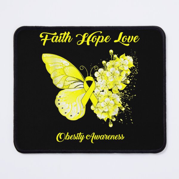 Item preview, Faith Hope Love Obesity Awareness Butterfly Ribbon Gifts designed and sold by Adropine.